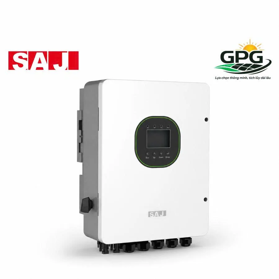 Biến tần Hybrid SAJ 6kW 1 Pha H2-6K-LS2-S